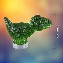 Load image into Gallery viewer, Kicko T-Rex Light-up Gooey Slime - 6 Pack - Moldable Putty in Dinosaur-Shaped Container - for Party Favors, Stress Reliever, Sensory, Bedside Decoration, Therapeutic and Toys for Kids - 3 Inch
