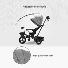 Load image into Gallery viewer, Child Trike ?Outdoor Recreational Tricycle Smart Trike Trikes Walker for Kids Adjustable Trike for 2 Year Old Red Purple Grey Blue (Color : Purple)
