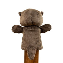 Load image into Gallery viewer, SimpliCute Otter Plush Toy Hand Puppet with Movable Arms - Hand Puppets for Kids All Ages
