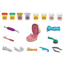 Load image into Gallery viewer, Play-Doh Drill &#39;n Fill Dentist Toy for Kids 3 Years and Up with Cavity and Metallic Colored Modeling Compound, 10 Tools, 8 Total Cans, 2 Ounces Each, Non-Toxic, Assorted Colors
