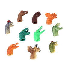 Load image into Gallery viewer, everd1487HH Finger Puppet Set (5/10Pcs),Mini Cartoon Dinosaur Simulation Party Prop Hand Finger Puppet Cover Toy-for Storytelling,Role-Playing,Teaching,Easter Eggs and Fun A
