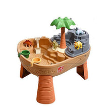 Load image into Gallery viewer, t9 Young Children Dinosaur Paradise Play with Water Table, Removable Volcanic Stone, Safe Environmental Protection, Suitable for Indoor Outdoor,76.274.983.8Cm
