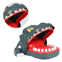 NUOBESTY Biting Finger Toys Dinosaur Teeth Toys Dentist Games Children for Kids Adults Cute Party Gifts (Grey)