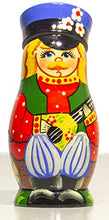 Load image into Gallery viewer, Russian Nesting Doll - Special Design Gift Dolls - Handmade Design - Hand Painted in Russia -- Medium Size - Traditional Matryoshka Babushka (Cossack)
