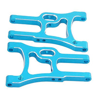 Toyoutdoorparts RC 02161 Blue Aluminum Front Lower Arm Fit Redcat 1:10 Lightning STK On-Road Car