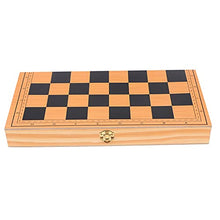 Load image into Gallery viewer, Balacoo Portable Chess Set Folding Wooden Magnetic Chess Set Travel Folding Board Games Educational Toys for Kids Adults
