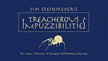 Load image into Gallery viewer, MJM Treacherous Impuzzibilities by Jim Steinmeyer - Book
