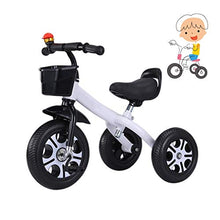 Load image into Gallery viewer, in a Children&#39;s Tricycle Children&#39;s Ride-on Toys Children Tricycle-Like Beginner 2 1 Tricycle 1-6-year-old boy Girl Tricycle Birthday Gift Boys and Girls Toys (Color : White)
