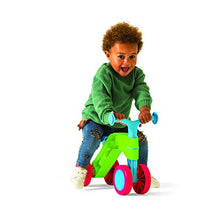 Load image into Gallery viewer, Chillafish Itsibitsi, Stable 4-Wheel First Ride-on for Kids 1-3 Years, with Steering Limiter to Prevent overturning, Lightweight and Easy to Carry, Green/Blue
