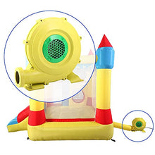 Load image into Gallery viewer, NWB 480W Electric Air Blower Pump Fan,Commercial Inflatable Bouncer Blower for Inflatable Bounce House Jumper Bouncy Castle and Slides,Convenient to Carry(Yellow)
