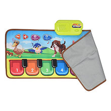 Load image into Gallery viewer, GLOGLOW Kids Musical Mats, Kids Animal Pattern Electronic Musical Keyboard Mat Children Early Learning Education Toy for Kids Toddler Girls Boys
