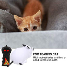 Load image into Gallery viewer, NUOBESTY 2pcs Remote Control Joke Toys Halloween Prank Fake Rat Realistic Plush Mouse Halloween Christmas Trick Spooky Toys for Cat Dog Kid
