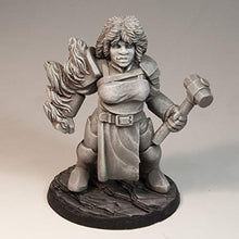 Load image into Gallery viewer, Stonehaven Miniatures Fire Giant Miniature Figure, 100% Urethane Resin - 81mm Tall - (for 28mm Scale Table Top War Games) - Made in USA
