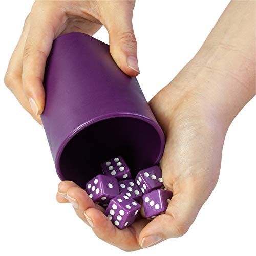  Brybelly Farkle: The Family Dice Game, Fun Dice Game for Game  Nights, 1 Cup & Dice