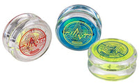 Duncan Pulse Yo-Yo for Beginners, LED Light-Up Technology, Plastic Body, Ball-Bearing Axle, Friction Sticker Technology