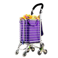 Household Can Climb Stairs Shopping Cart Portable Folding Shopping Cart Pull Goods Small Trailer