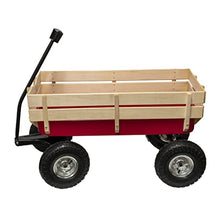 Load image into Gallery viewer, Synergistic SN-1801 Childrens Metal &amp; Wood Side Rail Wagon
