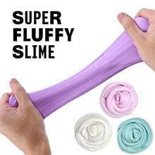 Load image into Gallery viewer, Kicko Squish Fluffy Slime Super Soft Mud - 3.5 Inch Toys for Kids - 3 Pack - Puff Slime Ideas, Party Favors
