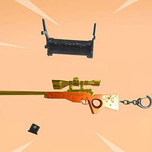 Load image into Gallery viewer, Golden Gun Bartley Bolt-Action Sniper Rifle Legendary Guns Keychain for Games Collections Party Gift Alloy Metal Sinper Rifle Toys
