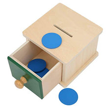 Load image into Gallery viewer, Child Wooden Ball Box, Children Toys Baby Wooden Ball Box, for Baby Girl(Wafers and boxes)
