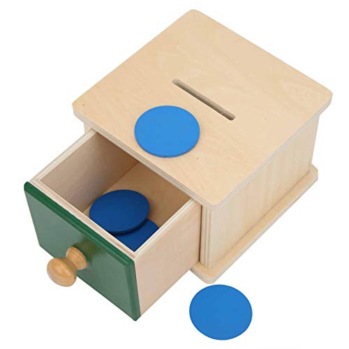 Child Wooden Ball Box, Children Toys Baby Wooden Ball Box, for Baby Girl(Wafers and boxes)