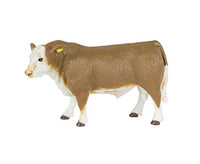 Big Country Toys Hereford Bull - 1:20 Scale - Hand Painted - Farm Toys - Farm Animal Toys