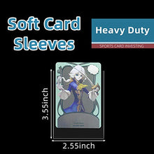 Load image into Gallery viewer, 1200 Pieces Clear Inner Sleeves Soft Penny Card Sleeves Fit for Standard Cards Playing Card Sleeves for Trading Protective Cards for Boys Girls Business Sports (2.71 x 3.84 inch)
