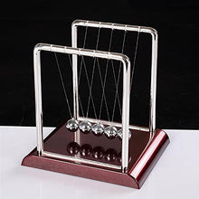 Load image into Gallery viewer, Msheng Newton Cradle Balance Steel Balls School Teaching Supplies Physics Science Pendulum Desk Toy Gifts Home Decoration
