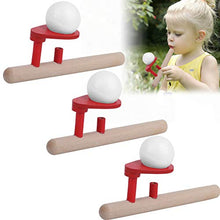 Load image into Gallery viewer, Wooden Floating Blow Pipe Balls, Kids Blowing Pipe, Balanced Toddler Boys and Girls Christmas Gifts for Kids Above 3 Years Old Birthday Gifts
