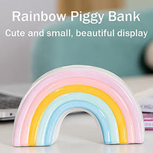 Load image into Gallery viewer, TBoxBo Rainbow Piggy Bank Money Banks Coin Banks for Kids Decorative Ceramic Money Box Creative Personalized Home Decoration Money Saving Box Home Ornament
