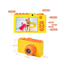 Load image into Gallery viewer, Kids Camera for Boys Kids Selfie Camera for Kids with 2 Inch IPS Screen Digital Video Toddler Camera for Birthday Aged 3-12 Boys Girls
