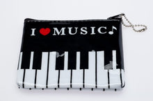 Load image into Gallery viewer, Music Treasures I Love Music Coin Purse
