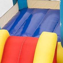 Load image into Gallery viewer, Miajin Inflatable Bounce House, 9x9 Feet Bounce House with Long Slide, Basketball Hoop and Sun Roof, Ages 3-10 Years (with Air Blower)
