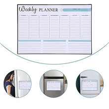 Load image into Gallery viewer, TOYANDONA Dry Erase Calendar Fridge Calendar Magnetic Planner White Board Monthly Weekly Calendars Kitchen Calendar for Wall Home Kitchen
