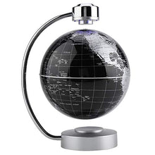 Load image into Gallery viewer, Floating Globe, Magnetic Levitating and Rotating Planet Earth Globe Ball with World Map, Cool and Educational Gift Idea for Him - 8&quot; Ball with Levitation Stand (White)
