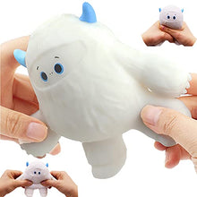 Load image into Gallery viewer, Funny Cute Stretch Snow Monster-Shaped Ball, Scented, Fidget Toys Stress Relief Squeeze Ball Stress Toys for Kids and Adults, Sensory Toys for Autism, Anxiety Relief, Heal Your Mood (White)
