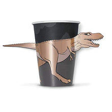 Load image into Gallery viewer, Hatton Gate Dinosaur Paper Party Cups 8 per pack
