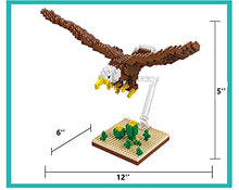 Load image into Gallery viewer, NBK 610 pcs Mini Blocks Set Animal Bald Eagle 3D Toy Model DIY Diamond Mini Building Bricks Kits
