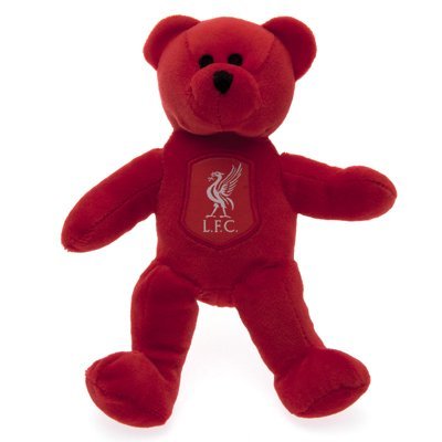 Liverpool FC Official Product Beanie Bear Club Crested New 20cms Soft Touch by Liverpool F.C.