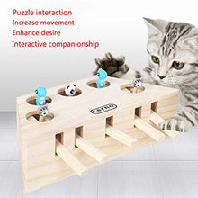 Load image into Gallery viewer, MEIYIN Pet Hamster Cat Hunting Toy 5/3-hole Mouse Hole Cats Catch Bite Interactive
