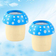 Load image into Gallery viewer, NUOBESTY 2pcs Kaleidoscope Toy Mirror Lens Kaleidoscope Mushroom Shape Kids Educational Science Developmental Toys Party Favors Gifts Blue
