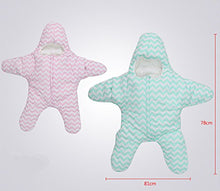 Load image into Gallery viewer, Baby Warm Sleeping Bag Starfish Shape Kid&#39;s Slumber Bags (Pink)
