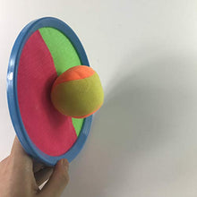 Load image into Gallery viewer, NUOBESTY 10pcs Stick Catch Ball Paddle Catch Ball Educational Funny Stick Ball Suction Cup Ball Throw Toy for Kids Girls/Random Color

