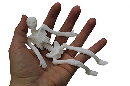 Curious Minds Busy Bags Bulk 36 Stretchy Skeletons - Novelty Toy Fidget Set for Doctors and Medical Professionals - Halloween (3 Dozen)