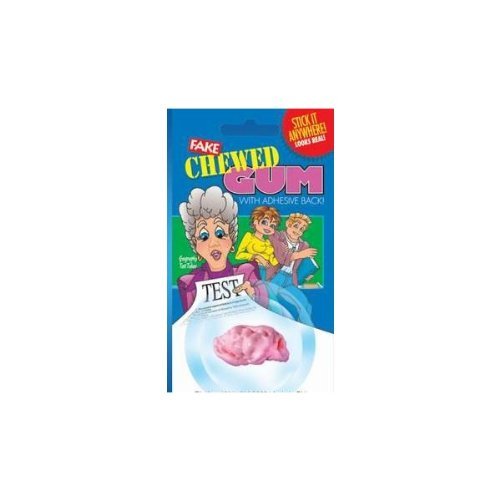 Fake Chewed Gum Prank-gag