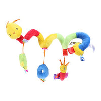 SOLUSTRE Baby Stroller Toy Hanging Rattles Spiral Stroller with Ringing Bell, Car Seat Toy