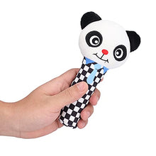 Load image into Gallery viewer, Animal Plush Rattle Toy, Cartoon Soft Stuffed Handheld Rattle with Sound, Developmental Hand Grip Baby Toys for Infant(Panda)
