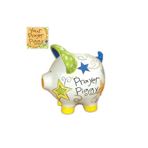 Prayer Piggy Bank and Card