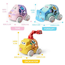Load image into Gallery viewer, ZMZS Baby Toy Cars for 1 Year Old,Toddler Push and Go Toy Vehicle for 6 to 12 Months,Infant Rattle &amp; Roll Toy Trucks,Preschool Learning Gift for 2 3 Years Old Boys Girls
