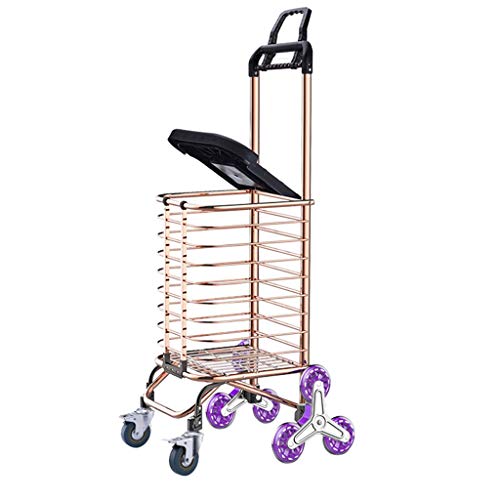 Portable Collapsible Cart Can Climb The Stairs Up The Goods Home Shopping Trolley Small Trailer
